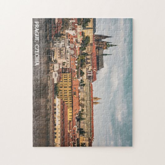 チェコ，プラハ ジグソーパズル (縦)