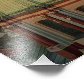 チェコ,プラハ,聖フランシス教会のドーム フォトプリント (角)