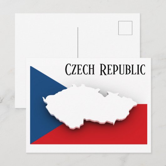 チェコ ポストカード (正面/裏面)