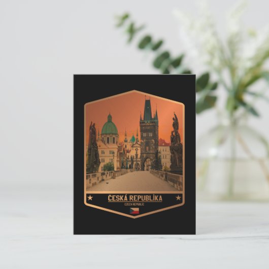 チェコ ポストカード (スタンド正面)