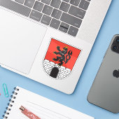 チェコ、ロジノフ・ポド・ラドホシチェの紋章 シール (ノートパソコンとiPhone)