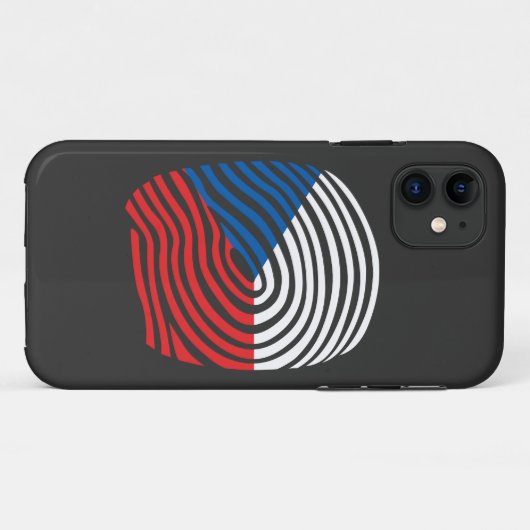 チェコDNA Case-Mate iPhoneケース (裏面(横))