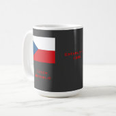 チェコRepublic*マグ/Českáのrepublikaのマグ コーヒーマグカップ (正面左)