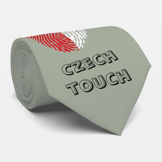 チェコtouch指紋フラグ ネクタイ (ロール)