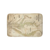 チェサピークおよびデラウェア湾の図表 バスマット (正面)