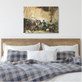 チェサピークに搭乗したメリー， 1813 キャンバスプリント (インサイチュ (寝室))