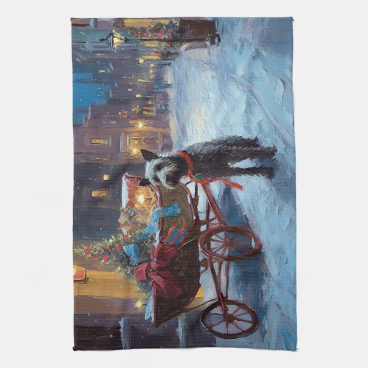 チェサピークフェスティバルシーズン キッチンタオル (縦)