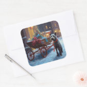 チェサピークフェスティバルシーズン スクエアシール (封筒)