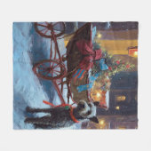 チェサピークフェスティバルシーズン フリースブランケット (正面(横))