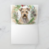 チェサピークベイテリアクリスマスリースフェスティバル カード (内部)