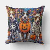 チェサピークベイテリアードッグズハロウィーンコスチューム クッション (正面)