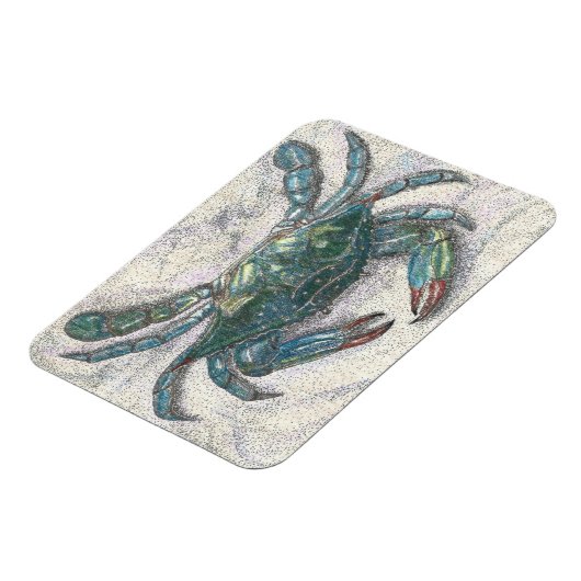 チェサピークベイブルーカニ冷蔵庫用マグネット マグネット (左側)