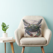 チェサピークベイブルーカニ装飾用クッション クッション (椅子)