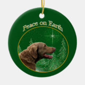 チェサピークベイリトリエバーピース セラミックオーナメント (正面)