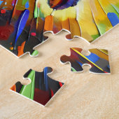 チェサピークベイレトリエバードッグポートレートアクリルアート ジグソーパズル (側面)