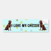 チェサピーク湾が大好き… カスタマイズ -  バンパーステッカー (正面)