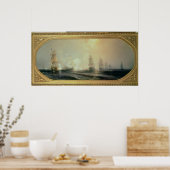 チェサピーク湾の海戦 ポスター (キッチン)