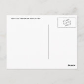 チェサピーク湾の郵便はがき ポストカード (裏面)