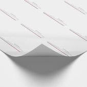 チェサピーク湾のdeadriseのボート(完全な小屋) ラッピングペーパー (角)