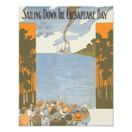 チェサピーク湾を下る フォトプリント