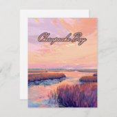 チェサピーク湾アナポリスメリーランドバージニアカード (正面/裏面)