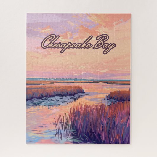 チェサピーク湾アナポリスメリーランドバージニアサンライズ ジグソーパズル (縦)