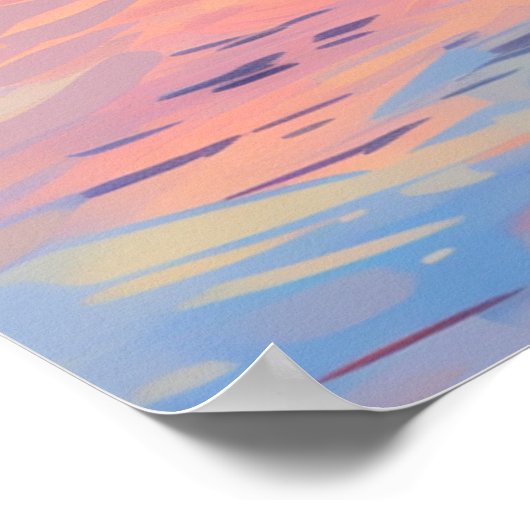 チェサピーク湾アナポリスメリーランドバージニアサンライズ ポスター (角)