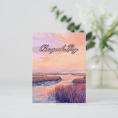 チェサピーク湾アナポリスメリーランドバージニアサンライズ ポストカード (スタンド正面)