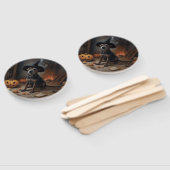 チェサピーク湾テリアパンプキンスハロウィーン怖い ハンドファン (組立なし)