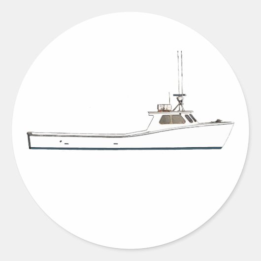 チェサピーク湾デッドリースボート ラウンドシール (正面)