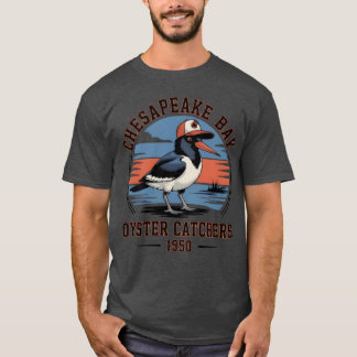 チェサピーク湾バードキャップデザイン おもしろい Tシャツ