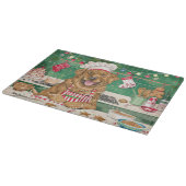 チェサピーク湾リトリバーベーキング:フェスティバルクリスマス カッティングボード (角)