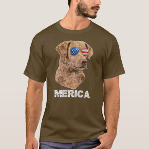 チェサピーク湾レトリエバーサングラスアメリカ合衆国 Tシャツ