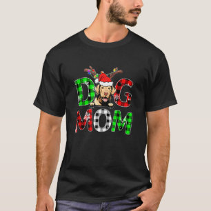 チェサピーク湾レトリエバードッグマムバッファロークリスマス手綱 Tシャツ