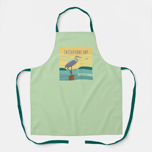 チェサピーク湾北アメリカ最大の河口 エプロン (正面)