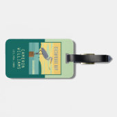 チェサピーク湾北アメリカ最大の河口 ラゲッジタグ (裏面横)