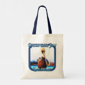 チェサピーク湾，デラウェア トートバッグ (裏面)