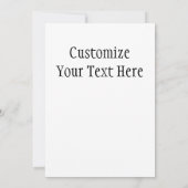 チェサピーク湾 ヴィンテージ 招待状 (裏面)