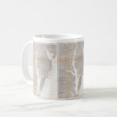 チェサピーク湾(1866年)のヴィンテージの地図 コーヒーマグカップ (正面左)