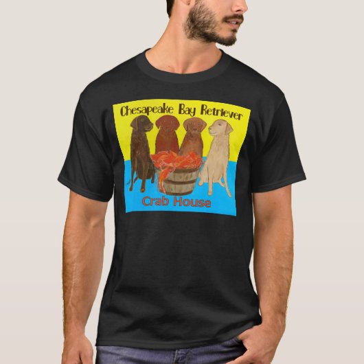 チェサピーク湾Retriver Crabhouse Tシャツ (正面)