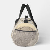 チェサピーク絵画ベイリトリバーオリジナルドッグアート ダッフルバッグ (右)