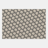 チェサピーク絵画ベイリトリバーオリジナルドッグアート ラッピングペーパーシート (正面3)