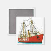 チェサピーク飛行船 マグネット (正面/裏面)