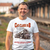 チェサピーク・アンド・オハイオ鉄道H8形蒸気機関車 Tシャツ