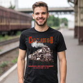 チェサピーク・アンド・オハイオ鉄道H8形2-6-6-6アレゲーニー蒸気機関車 Tシャツ