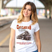 チェサピーク・アンド・オハイオ鉄道H-8形2-6-6-6形アレゲーニー蒸気機関車 Tシャツ