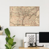 チェサピーク・オハイオ鉄道 ポスター (ホームオフィス)