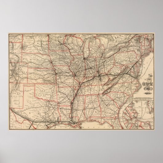 チェサピーク・オハイオ鉄道 ポスター (正面)