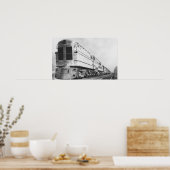 チェサピーク&オハイオ鉄道「500」機関車 ポスター (キッチン)