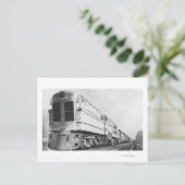 チェサピーク&オハイオ鉄道「500」機関車 ポストカード (スタンド正面)